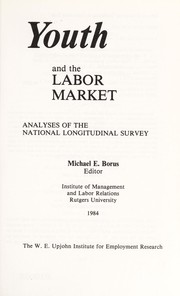 Cover of: Youth and the labor market: analyses of the National Longitudinal Survey