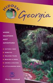 Cover of: Hidden Georgia by Marty Olmstead
