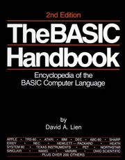 The BASIC handbook, an encyclopedia of the BASIC computer language by David A. Lien