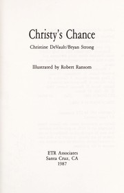 Cover of: Christy's chance