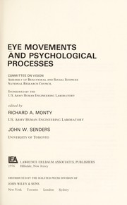 Cover of: Eye movements and psychological processes