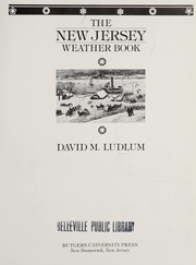 Cover of: The New Jersey weather book