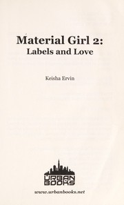 Cover of: Material girl 2: labels and love