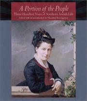 Cover of: A Portion of the People: Three Hundred Years of Southern Jewish Life