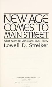 Cover of: New Age comes to Main Street: what worried Christians must know