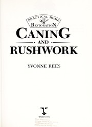 Cover of: Caning and rushwork
