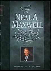 Cover of: The Neal A. Maxwell quote book