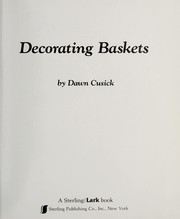 Cover of: Decorating baskets