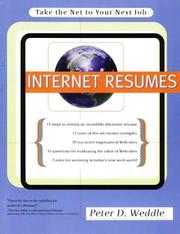 Cover of: Internet resumes: take the net to your next job!