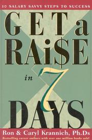 Get a raise in 7 days by Ronald L. Krannich