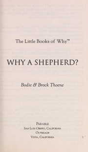 Cover of: Why a shepherd? by Brock Thoene