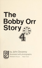 Cover of: The Bobby Orr story.
