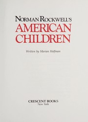 Cover of: American Children