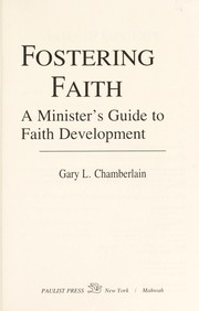 Fostering faith by Gary Chamberlain