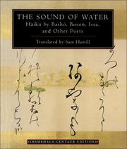 The sound of water : haiku by Bashō, Buson, Issa, and other poets