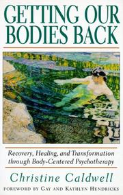 Cover of: Getting our bodies back