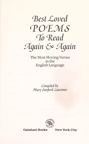 Cover of: Best Loved Poems to Read Again and Again: The Most Moving Verses in the English Language