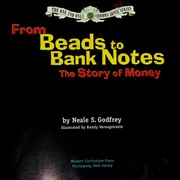 Cover of: From beads to bank notes: The story of money (The one and only common cents series)