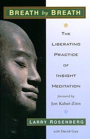 Cover of: Breath by breath: the liberating practice of insight liberation