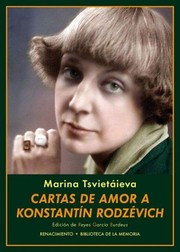 Cover of: Cartas de amor a Konstantín Rodzevich by 