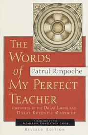 Cover of: The words of my perfect teacher