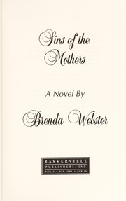 Cover of: Sins of the mothers by Brenda S. Webster