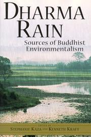 Cover of: Dharma rain by edited by Stephanie Kaza and Kenneth Kraft.
