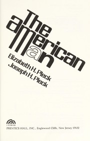 Cover of: The American man