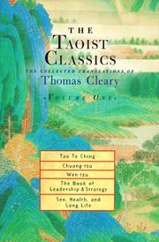 Cover of: Taoist Classics, Volume 1