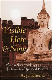 Cover of: Visible here and now: the Buddha's teachings on the rewards of spiritual practice