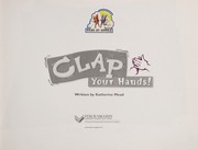 Cover of: Clap Your Hands Sb (Pair-It Books)
