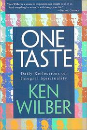 One taste by Ken Wilber