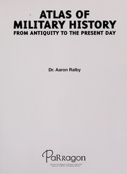 Cover of: Atlas of world military history