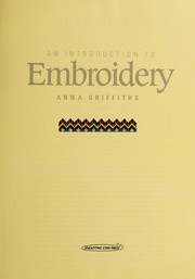 Cover of: An introduction to embroidery
