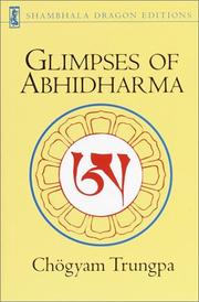 Glimpses of abhidharma by Chögyam Trungpa