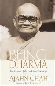 Being dharma by Achaan Chah