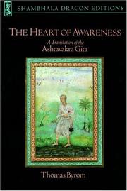Cover of: The Heart of Awareness: A Translation of the Ashtavakra Gita