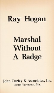 Cover of: Marshal without a badge
