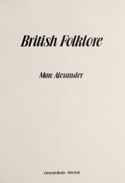 Cover of: British folklore