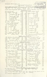 Cover of: Wholesale price list # 10: April 15, 1930