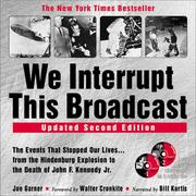 We interrupt this broadcast by Joe Garner