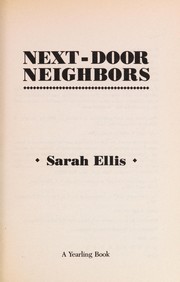 Cover of: Next-door neighbors