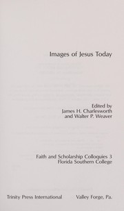 Cover of: Images of Jesus today