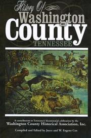 Cover of: History of Washington County, Tennessee