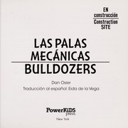 Cover of: Bulldozers =: Las palas mecánicas