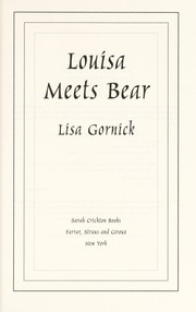 Cover of: Louisa meets bear