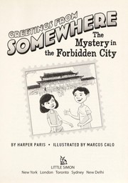 Cover of: The mystery in the Forbidden City