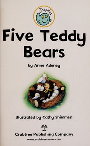 Five teddy bears by Anne Adeney