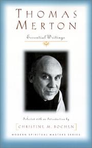 Cover of: Thomas Merton: Essential Writings (Modern Spiritual Masters Series)