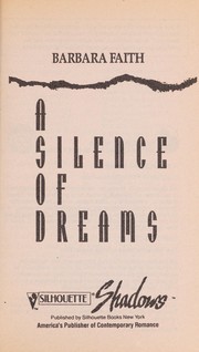Cover of: Silence of Dreams by Barbara Faith